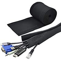 YOSH Organizador Cables | 200 cm de Largo | Fundas Organizador de Cables con Neopreno Ajustables | Protector de Cables…